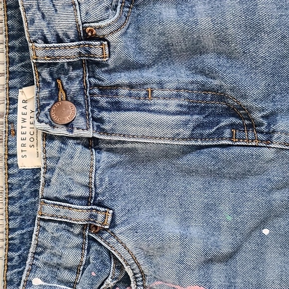 S.W.S. Mini jeans skirt XS - Picture 7 of 8